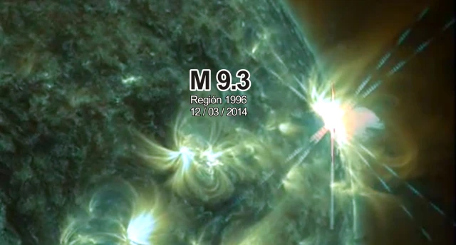llamarada solar M9.3 12032014 Indagadores wp